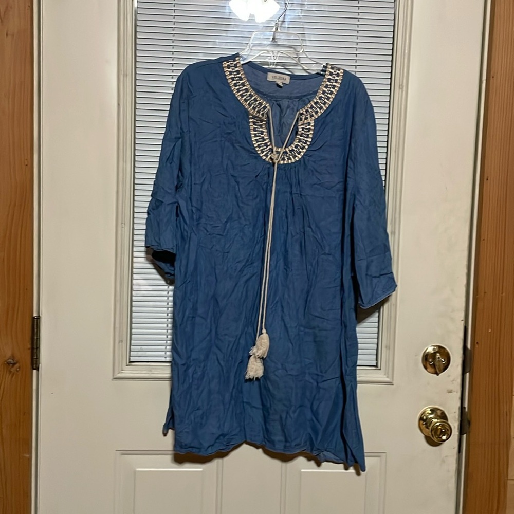 Velvera denim tunic/dress